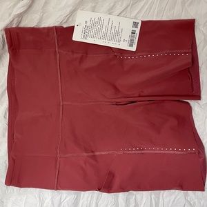 Lululemon Fast and Free shorts elite 6” Size 6 NWT
